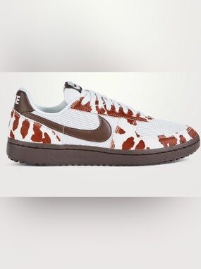 Nike - Field General Calf Hair Sneakers In Cow Print